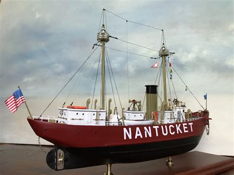 Nantucket Lightshhip 112 1936 Version Model Ship World™