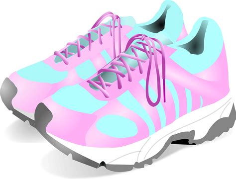 Running Shoes Clip Art Png Transparent Png Full Size Clipart