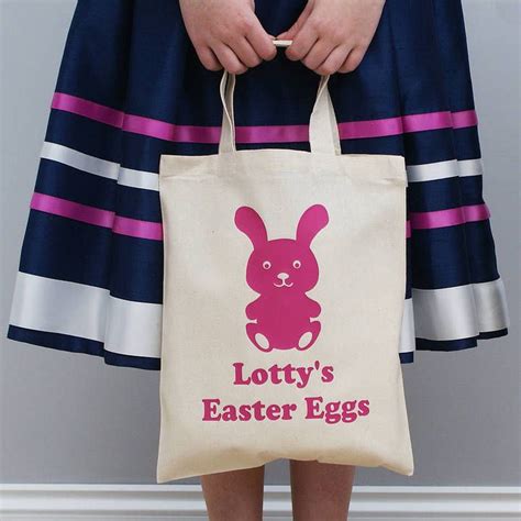 Sparks And Daughters Personalised Childrens Easter Shopper Bag