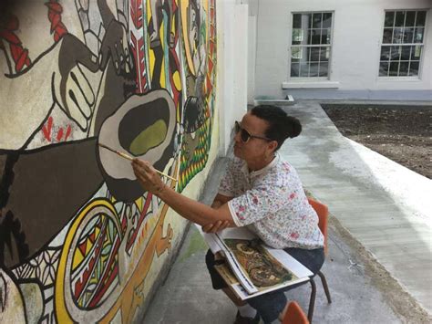 Local artists bring Ortquist painting back to life | Talanei
