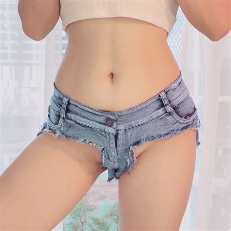 Nieuwe Mode Zomer Sexy Shorts Vrouwen Jeans Mini Denim Booty Etsy Nederland