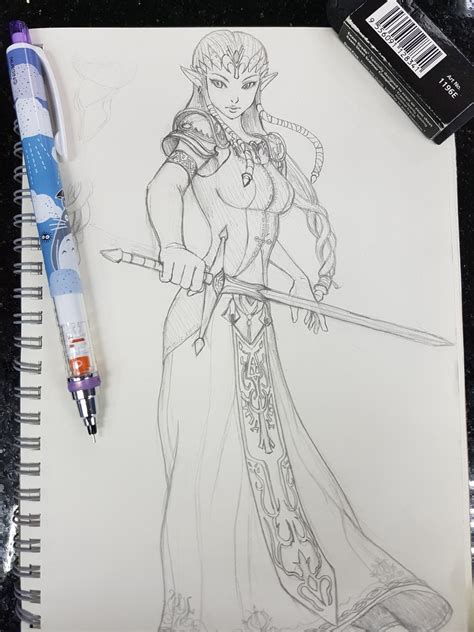 Princess Zelda By Dsabotender On Deviantart