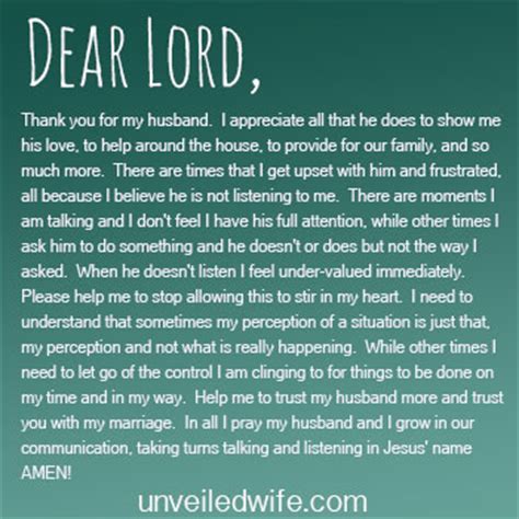 Do you have the time to listen to me whine. Prayer Of The Day - When My Husband Doesn't Listen