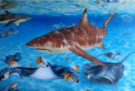 Sea Life Painting By Me Still In Progress Oil Canvas Marine Life