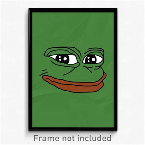 Pepe The Frog Poster Meme 4chan Reddit Rage Anonymous 9gag Sad Harambe