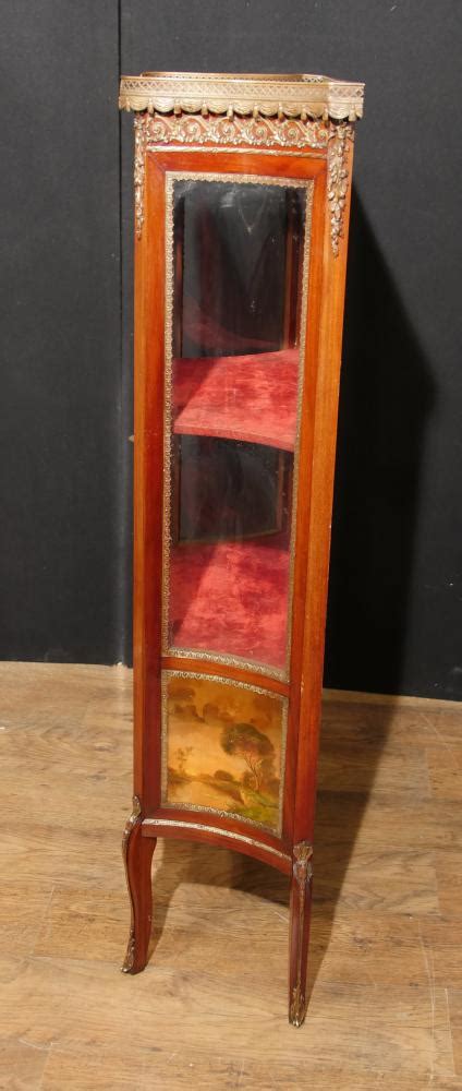 Antique Display Cabinet Vernis Martin 1890 Angela Kaufman Vitrine