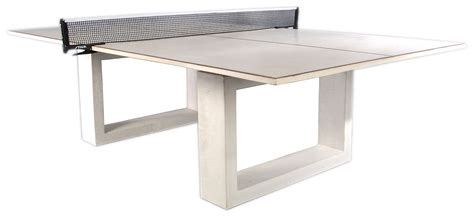 This is why we have created a guide on how to build your own ping pong table, which is going to save you money. Colored Concrete Ping Pong & Dining Table | Dining table, Dining table black, Furniture