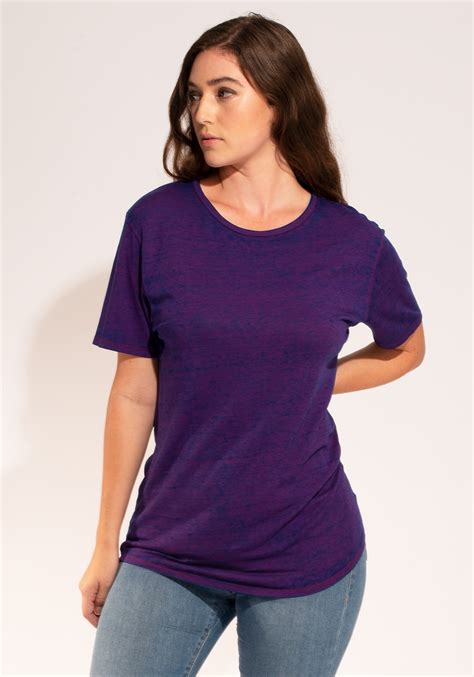 Women's Burnout T-Shirt | Cotton-Heritage