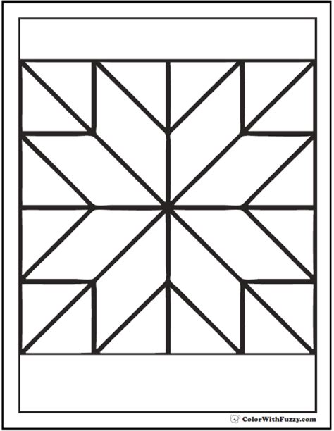 Printable Quilt Patterns Coloring Pages Printable Templates