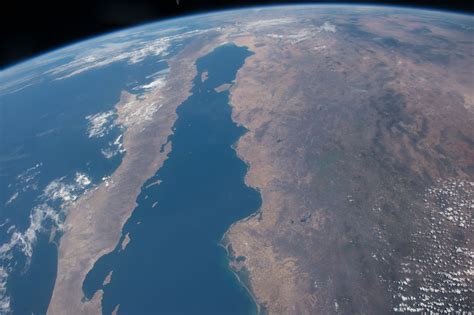 Space Baja California Photographed From The International Space