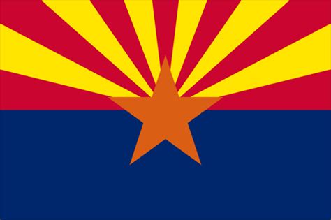 Arizona Flag Az Flag State Flags Flags Of America