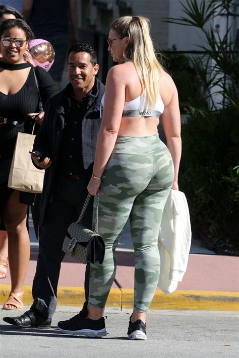 Iskra Lawrence In Tights Out In Miami 12122017 Hawtcelebs