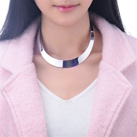Choker Necklaces 2016 Torques Fashion Jewelry Collar 316l Stainless