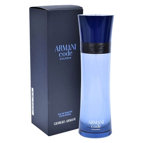 Armani code cologne by giorgio armani, 4.2 oz eau de toilette spray for men. Giorgio Armani Code Homme Colonia Eau de Toilette 50 ml ...