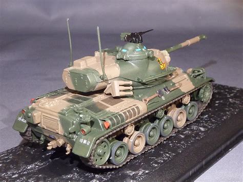Type 61 10th Tank Battalion 10th Division Japan 1993 Modell Auto 43 Ch