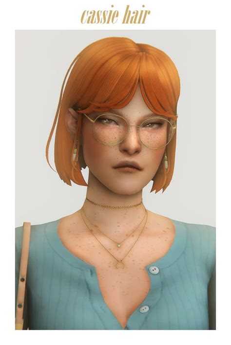 Julie And Cassie Hairs Clumsyalien On Patreon In 2022 Sims Hair