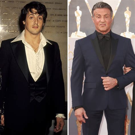 Stallone Then And Now