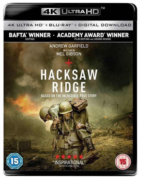 Медик американской армии времён второй мировой войны дезмонд досс, который служил во время битвы за окинаву. Hacksaw Ridge (2016) (4K UHD + Blu-ray)