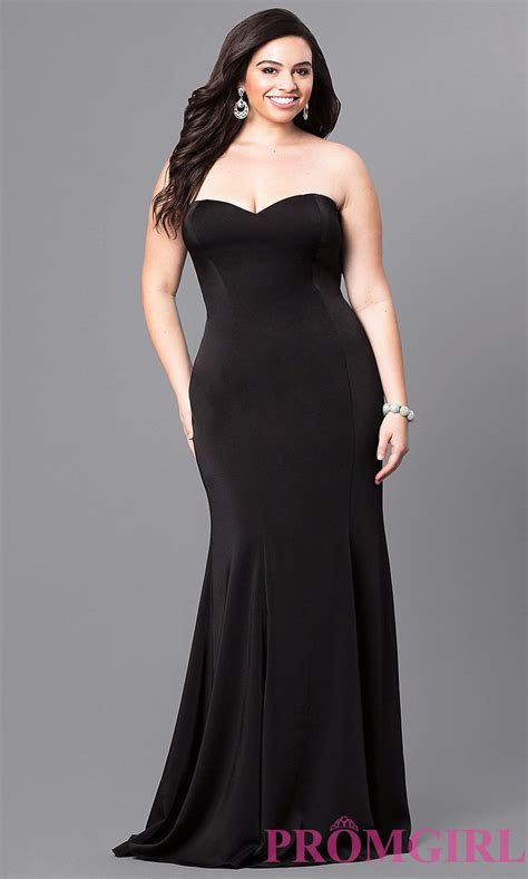 Full Figure Dresses And Plus Size Prom Gowns Promgirl Promgirl