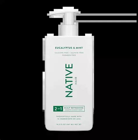 Native Scalp Refreshing 2 In 1 Shampoo And Conditioner Ingredients