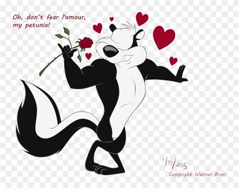 Made with red mesh, red and white polka dotted. Pitu Le Pew By Ferryqueen - Happy Valentine's Pepe Le Pew ...