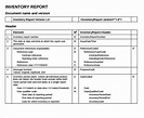 FREE 22+ Sample Inventory Reports in PDF | MS Word | Google Docs