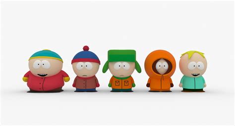 South Park 3d Model