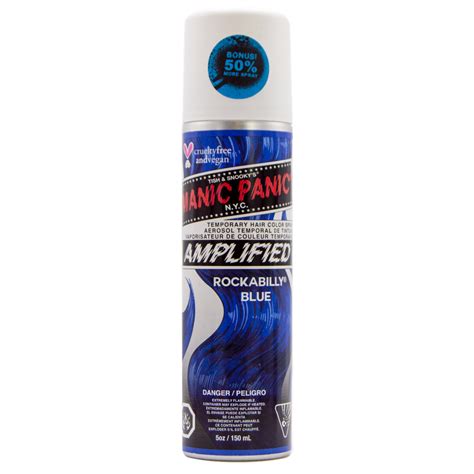 Rockabilly Blue Amplified Temporary Spray On Color And Root Touch U