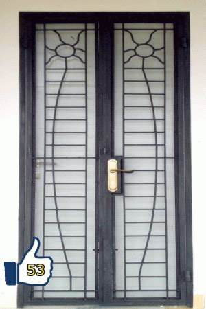 Contoh pintu garasi besi untuk rumah minimalis anda sekeluarga. Besi Jendela Minimalis | Betonpedia