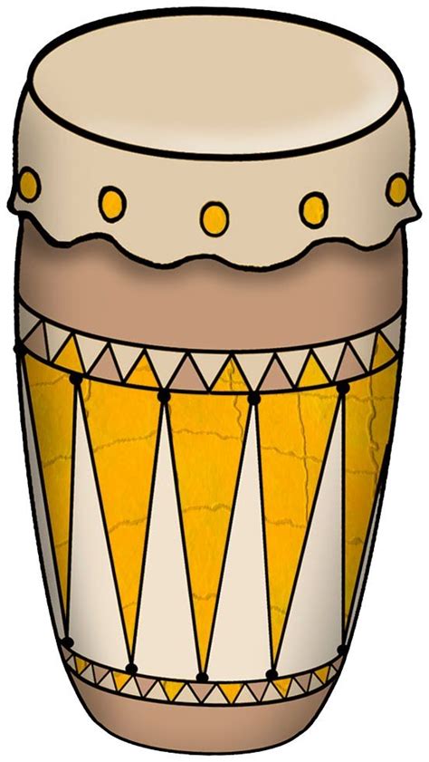 Bongo Drums Percussion African Art Projects African Crafts Clip Art