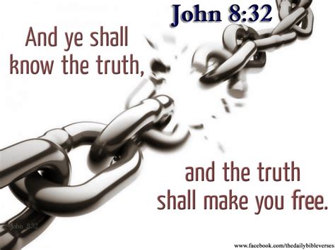 Great Verses Of The Bible John 832 Thepreachersword