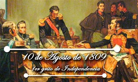 209 Años Del Primer Grito De Independencia De Ecuador Lapalabrabierta