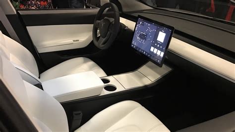 Amazing 2018 Tesla Model 3 Interior Youtube