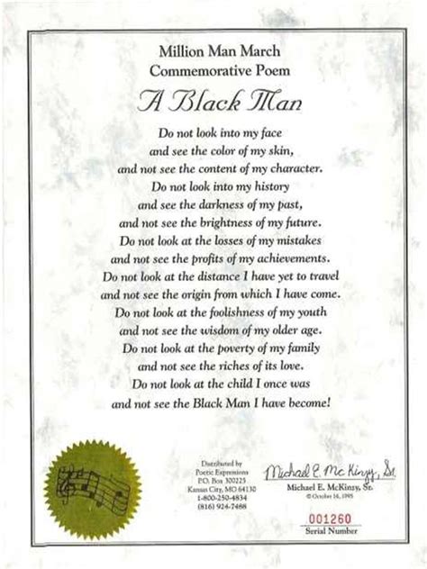 A Black Man Black History Month Poems Black History Poems Black