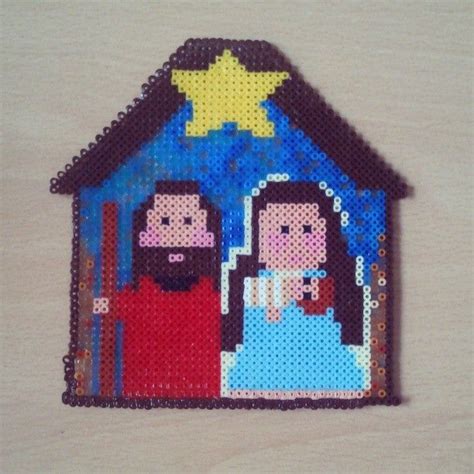 Chritsmas Nativity Hama Mini Beads By Hamabeads Hama Navidad Hama