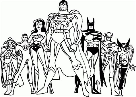 Superhero mask coloring page from masks category. Justice League Coloring Pages - Best Coloring Pages For Kids