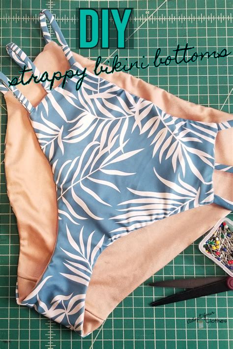 Diy Strappy Bikini Bottoms Adopt Your Clothes