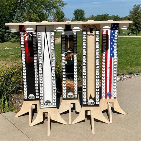 Cornhole Score Towers Etsy