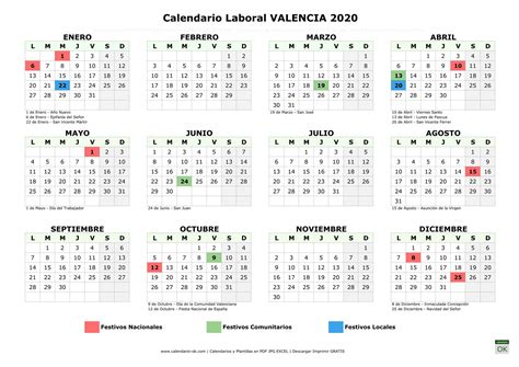 Calendario Laboral 2022 Xativa Valencia 2022 Spain