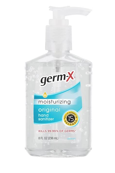 Germ X Hand Sanitizers At