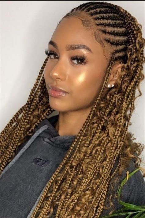 Casual South African Braids Hairstyles Pictures