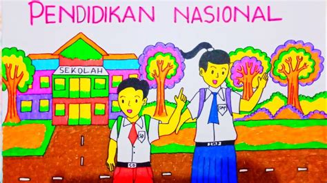 Contoh Poster Hari Anak Nasional Lakaran