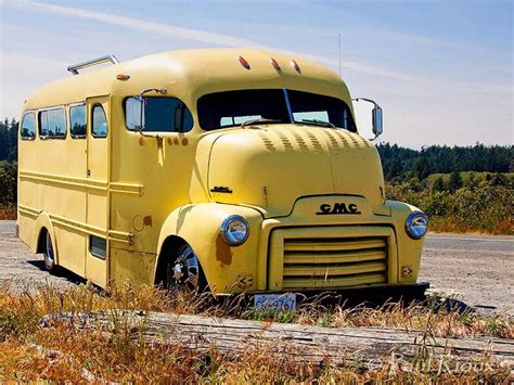 1953 Gmc Old Skool Bus Download Hd Wallpapers And Free Images