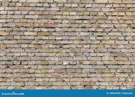 Old Brick Wall In Harmonic Vintage Pattern Stock Image Image Of