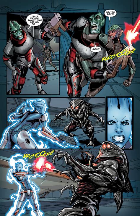 Read Online Mass Effect Redemption Comic Issue 4