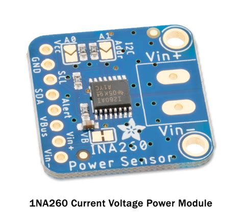 Adafruit Ina260 Current Voltage Power Sensor Module