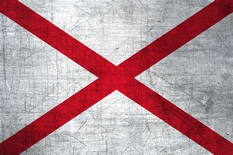 We also provide high resolution and scalar vector graph (svg) downloadable images — free of charge. Alabamian Flag Metal (Flag of Alabama) - Download it for free