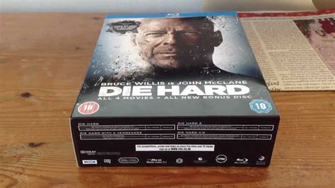 Die Hard Collection Blu Ray Review Youtube