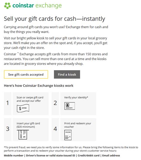Amazon gift cards are sold online at amazon.com and in select drug and grocery stores. Coinstar exchange kiosk near me - Check Your Gift Card Balance