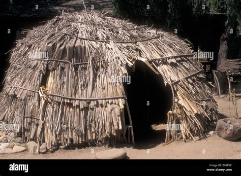 Reconstructed Juaneno Kicha A Native American Shelter In Prehistoric